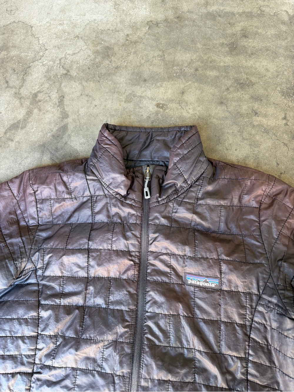Patagonia Nano Puffer Jacket Full zip Insulated Black Women Size M - Picture 3 of 5